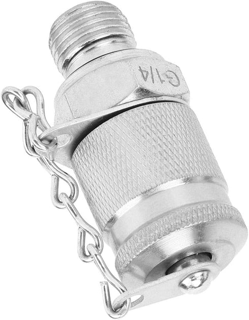 Walfront G1/4-M16x2 Hydraulic Test Adapter Hose Fitting - High Pressure Measuring Point Coupling
