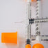 Disposable Syringes with Needle, U-100 31G 1ml 5/16 Inch (8mm) - 100 ct Box, Size: 1cc Syringe