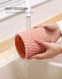 Unique Rotating Pen Pencil Holder for Desk, 5 Slots, Aesthetic Desktop Supplies for Women, Girls, Home, Office