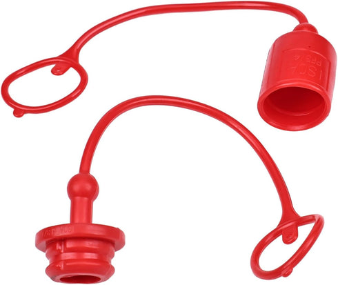 3/4'' ISO-A 5675 7241 AG Hydraulic Coupler Dust Cap and Plug Cover Kit