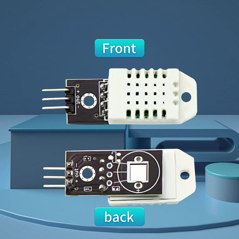 2Pcs DHT22/AM2302 Digital Temperature - Humidity Sensor Module DC 3.3-5 Volt Temp Humidity Gauge Monitor with Wire Replace SHT11 SHT15 for Arduino