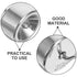 50pcs 20g Set 1000g Baluue Hooked Weight Chrome-Plated for Physics Laboratory Experiments Total Calibration Weights Kit