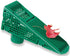The Wedge Downspout Gutter Guard - Eliminates Clogs from Leaves and Debris, 4-Pack (Green)