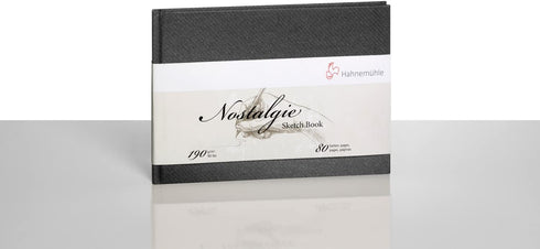 Nostalgie Sketch Book, A4 Size, Landscape, 190 GSM, 40 Sheets