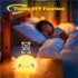 OFAPLFKUR Cute Axolotl Night Light Silicone Nursery Sleeping Lamp Touch Control Nightlights USB Rechargeable Table Lamp
