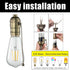 Yrhrol 8 E26 Bulb Pcs Pull Chain Lamp Socket Replacement, Standard Threaded Base, Lamp Parts for Table and Floor Lamps