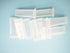 50 PCS Plastic Rectangle Microscope Glass Holder Slide Box for 5 Slides