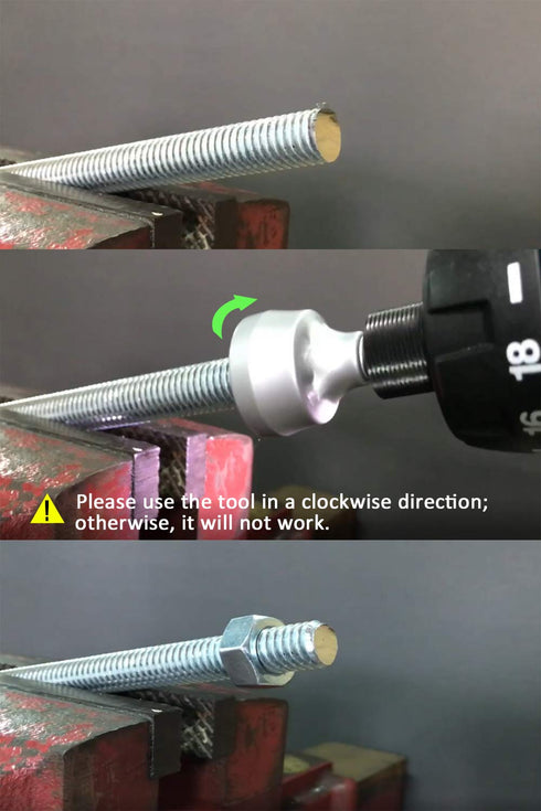 ORXPLUS TOOLS Deburring External Chamfer Tool, TUNGSTEN Blade, Deburring Drill Bit for Stainless Rod, Thread, Pipe