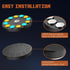Hood1 Magnetic Light Bar Mount, Powerful Magnetic Base Mount Bracket for Bottom-Mounted Offroad LED Work Light Mounting