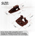 10PCS Drawer Slides Repair Kits for Center Mount Drawer Slides, Plastic Drawer Guides for Rite-Trak I (dresser)