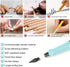 Inkless Pencil with Eraser, 5 Sets of Infinity Everlasting Pencil, Reusable Infinite Pencil with Extra Erasers