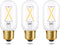 T45/T14 E26 LED Bulbs Dimmable, 2W(25 Watt Equivalent), Soft White 3000K, Tube
