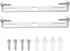 MECCANIXITY Ceiling Light Plate, 120x18x17mm Lighting Fixture Mounting Bracket for Home Office