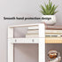 Hbluefat Desktop Organizer Shelf, 2-Tier Multipurpose Wood Storage Rack for Small Computer Desk and Aesthetic