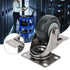 1.5in 304 30kg/66.1lb Silent Casters Locking Stainless Steel Trolleys Loading