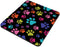 Non-Slip Rectangle Mousepad, Multicolor Dog Paws Design for Home, Office and Gaming Desk