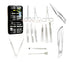 Cynamed 44Pcs Advanced Dissection Kit, Biology & Veterinary Students, Anatomy Lab with Stainless Steel Scalpel