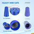 Nilight 220PCS Wire Screw Caps Kit, 5 Sizes Electrical Wire Caps Assortment for 22-12 AWG Wires