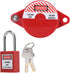 Home Valve Lockout Safety Padlock, Liquefied Gas Water Meter Floor Heating Drain Switch Kit