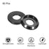 MECCANIXITY M5 Cone Cup Countersunk Washers, Pack of 60 Aluminum Gaskets for RC/FPV/PC/Drone Accessories