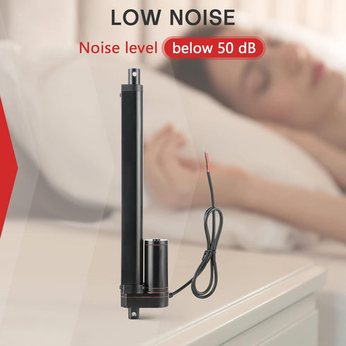 MAOPINER DC12V Stroke Linear Actuator with Mounting Bracket, 900N Maximum Lift, 10mm/s for Recliner, TV Table Lift,