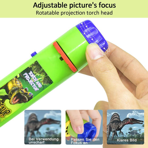 2PCS 26 (120 5 Yeelan Projector Torch Projection Light Torches lamp Flashlight Dinosaur, Sea Animals, Space, Animal