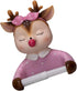1pc Cute Cartoon Wall-Mounted Toilet Paper Holder Space-Saving Tissue Rack for Bathroom