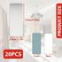 USCAUK 20 2.95x1.1in Pcs Adhesive Metal Plates for Magnetic Mounts, Rectangular Iron Strips with Adhesive Backing