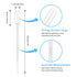 KINGLAKE Plastic Transfer Pipettes, 1ml, Essential Oils Pipettes, Pack of 100