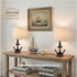 40W, (8" 8" 16" Decor Therapy Anchor Resin Accent Lamp, Easy on/Off Push-Through Light Switch, Coastal Style, Energy