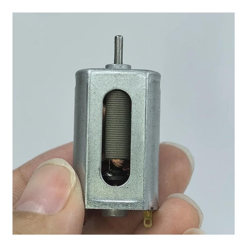 WVAIUPIX 180 6V 9V 12V 18000RPM Carbon Brush Electronic Starter DC High Speed with Cooling Hole for Slot Car Boat Toy