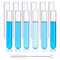 12pcs 35ml Glass Test Tube, 20x150mm Propagation Tubes for Plants, Borosilicate Clear Glass Test Tube Vase