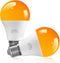 Bonlux Amber Light Bulbs 2000K, A19 9W E26 LED Yellow Soft Warm