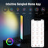 Sengled 2 Pack LED Play Light Bars & Multicolor Smart WiFi Lights, Base Kit, Multi-Mode Support for Movies, Games