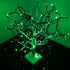 Taoushuleng 2 Pack 200 40Ft 8 Solar Green String Lights Outdoor, Total LED Each with Lighting Modes for Yard