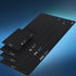 Senetem XXL Large Mouse Pad, Extended Thin Gaming Mousepad, Non-Slip Rubber Base Keyboard Mat, Big Black Computer Desk