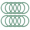 uxcell Fluorine Rubber O-Rings, Pack of 10, 50mm OD, 43.8mm ID, 3.1mm Width FKM Seal Gasket for Machinery Plumbing