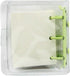 Mini Transparent 3-Ring Binder Covers - Clear Soft PVC Notebook Round Ring Binder Cover with Snap Button