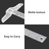 Junior T-Square Plastic Transparent T-Ruler 30cm/12 Inch for Drafting & Art Framing, 1pc