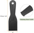 5pcs Putty Scraper 2" Width 6mm Thin Width 6mm Thin Flexible Plastic Putty Knives for Taping Drywall Spreading Painting Wall Scratching by HARFINGTON