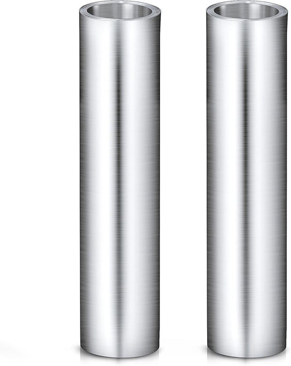 Therwen 2 Roll Aluminum Flashing Roll Metal Aluminum Roof Panels 0.2 mm