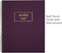 Cambridge Meeting Notebook, Journal - 8-3/8" x 11", Legal Ruled, 80 Sheets, WorkStyle, Purple (49567)