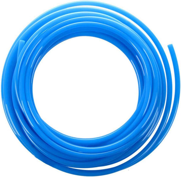 Beduan Pneumatic Tubing Pipe 1/2" OD Blue Air Compressor PU Line Hose Tube for Water Fluid Transfer