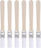 uxcell Small Paint Brush 0.5" Width Nylon Bristle with Wood Handle, 6Pcs Painting Tool for Wall, Door, Cabinets,