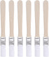 uxcell Small Paint Brush 0.5" Width Nylon Bristle with Wood Handle, 6Pcs Painting Tool for Wall, Door, Cabinets,