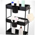 4pcs Set Portable Small Hanging Basket Storage Bin for Home Store Living Room Rolling Cart Accessories