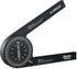 Mecurate 7.3-Inch Aluminum Miter Saw Protractor, Precision Laser Engraved Angle Finder with 360 Degree Rotation