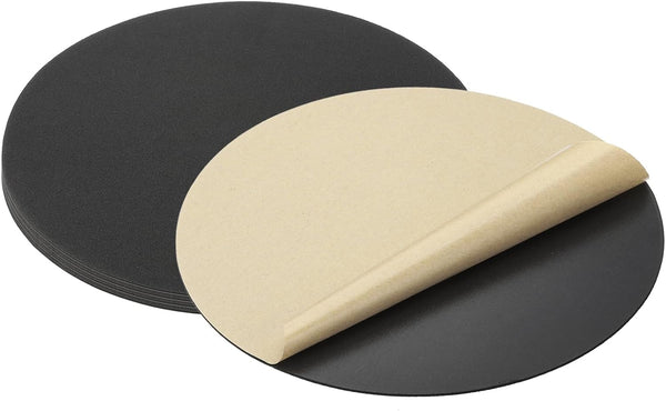PATIKIL 11 Inch Diameter Lamp Base Felt 5Pack 2mm Thick Foam Adhesive