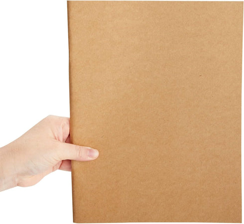 Paper Junkie 6 Pack Large Bulk Sketchbook Journals | Blank Books for Kids, Students, Office Supplies