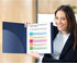 Dunwell Presentation Binder 24-Pocket, 8.5x11 Portfolio Binder with Plastic Sleeves for Documents